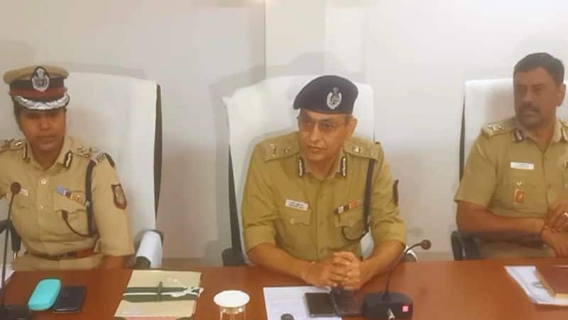 TN DGP shankar jiwal discuss with police officials in trichy