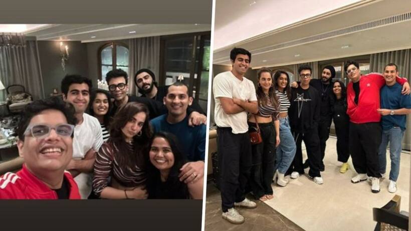 Kusha Kapila joins Arjun Kapoor, Karan Johar for reunion after separating from Zorawar Singh Ahluwalia