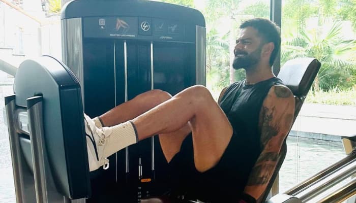 Virat Kohli Leg Day In Gym Has Novak Djokovic Anushka Sharma Impressed kvn