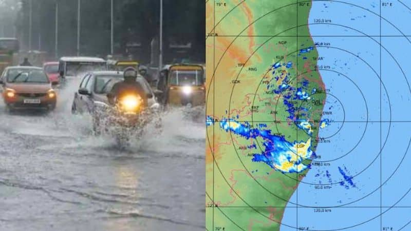 storm that will form in Chennai tonight is the reason for the rain in Chennai