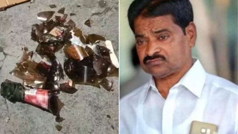 Cuddalore DMK MLA Ayyappan's petrol bomb hurled at an event