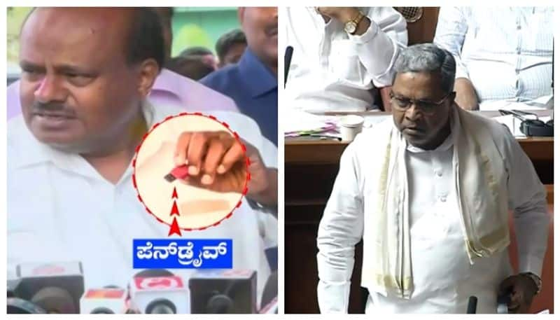 HD Kumaraswamy corruption allegations on Congress nbn