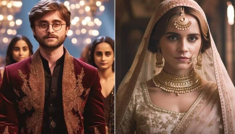 Stunning! Harry Potter characters transformed into Sabyasachi models using AI; leaves internet baffled