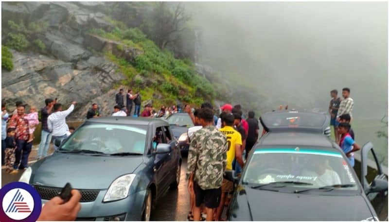 Harassment by miscreants in Karnataka Tourists Paradise Charmadi Ghat sat