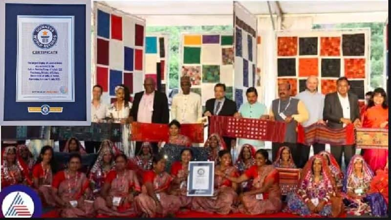 Hampi G20 summit union minister pralhad joshi speech in Lambani Embroidery Art Exhibition at vijayanagar rav