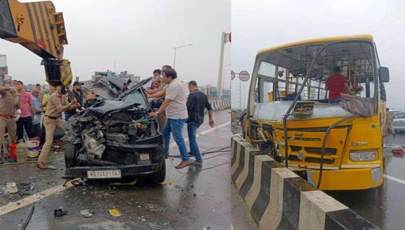 WATCH School Bus-SUV crash on Delhi-Meerut expressway near Ghaziabad, 6 killed