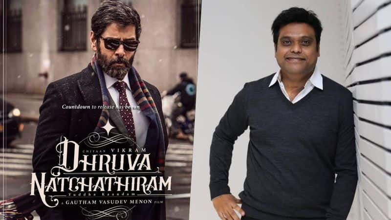 harris jayaraj reveals Dhruva Natchathiram movie update