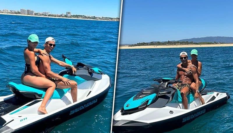 Entertainment 'Love You': Cristiano Ronaldo dotes over girlfriend Georgina Rodriguez; enjoy jet ski ride together osf