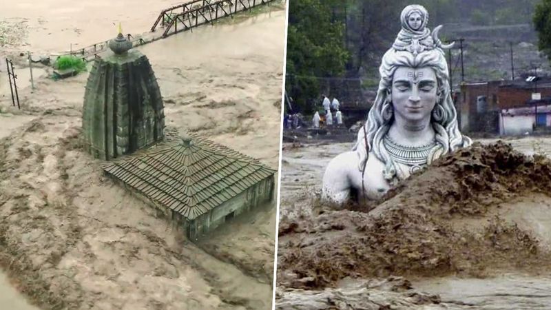 Himachal Pradesh floods: Panchvaktra temple stands tall in grim reminder of Rishikesh's Shiva statue in 2013 snt