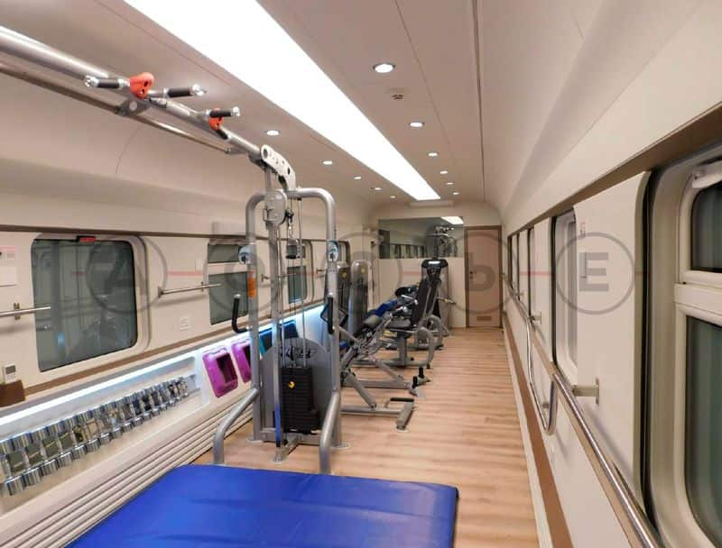 Putins Ghost Train: The hidden details of the Russian president's luxury train are leaked.. So many amenities?