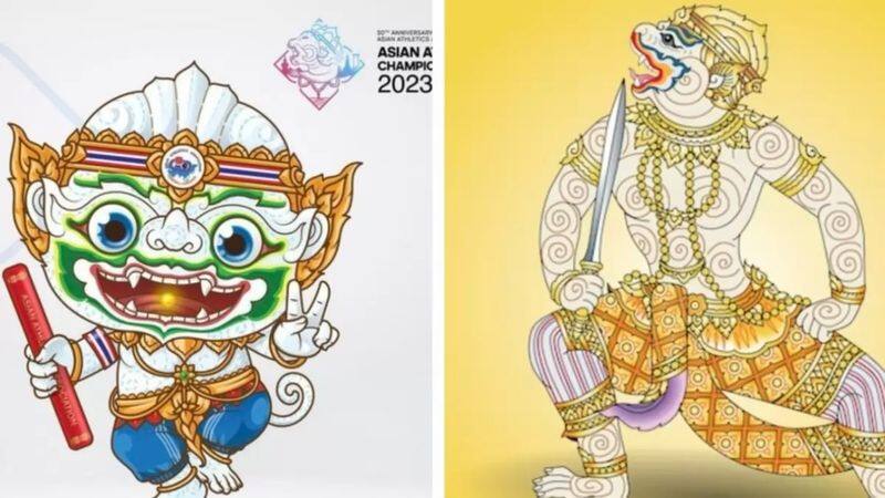 Bajrangbali Named Official Mascot of Thailand Asian Athletics Championships 2023 san