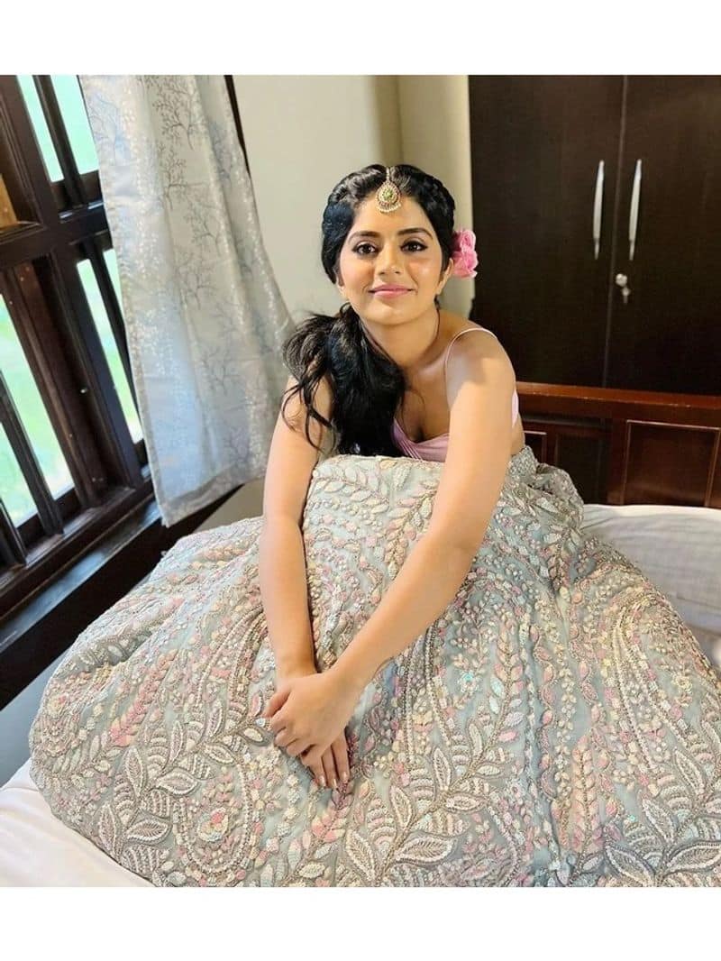 Zee Kannada Jothe Jotheyali Megha Shetty turn bride in latest photo shoot vcs