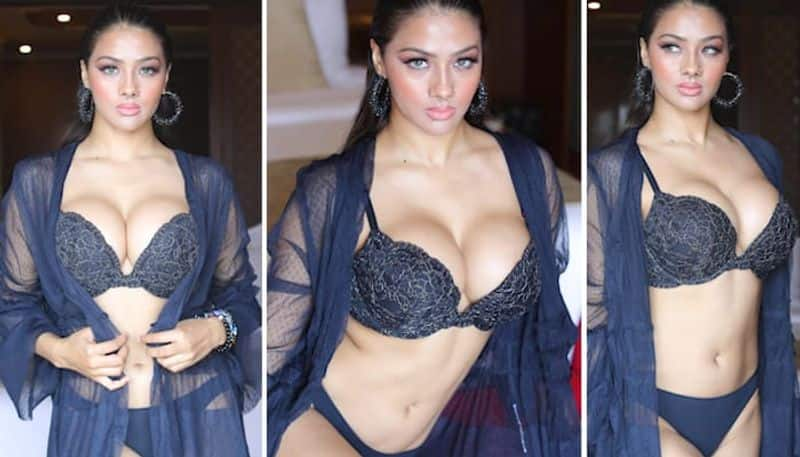 Namrata Malla HOT Photos: Bhojpuri actress burns Instagram in plunging neckline Black bra (PICTURES) vma