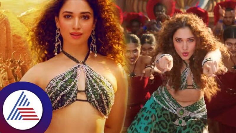 Fans call Tamannaah Bhatia as Shakira in Kaavaal dance in jailer film vcs  