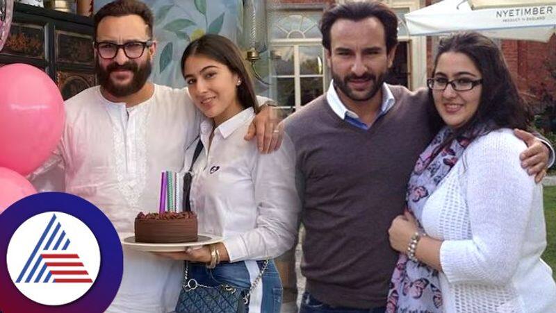 Saif ali khan balances family and work says Sara ali khan vcs 