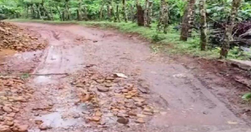 Stumbling blocks of forest officers fun for tourists muddy road for villagers gvd