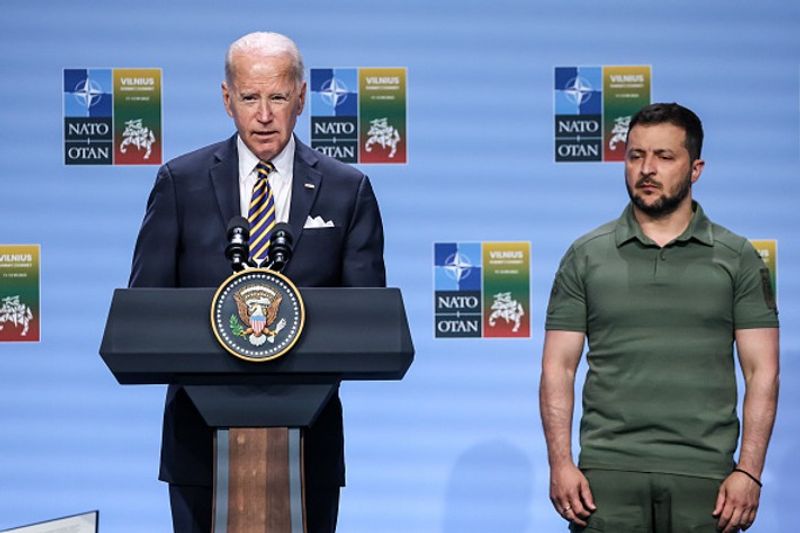 WATCH Gaffe-prone Biden calls Ukraine President Zelenskyy as 'Vladimir' at NATO Summit; video goes viral snt