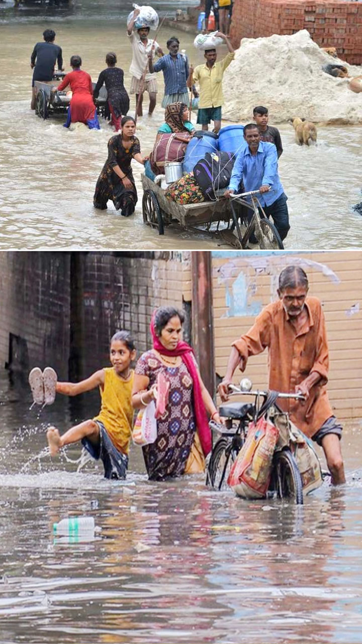 Heavy Rain Continued in North India grg 