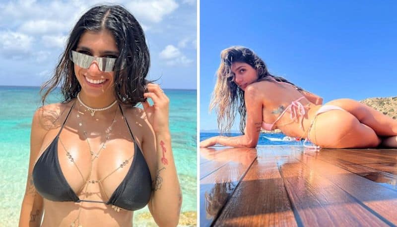 Mia Khalifa HOT Photos: Model stuns fans in her smouldering Bikinis, attires vma