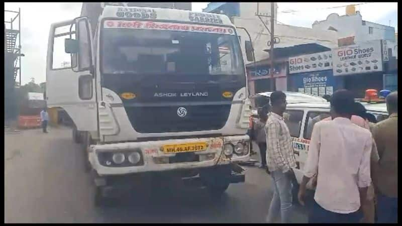 young man killed road accident in tirupathur district