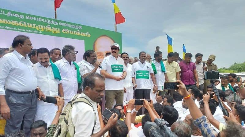 pmk president anbumani ramadoss condemned to tn government on tasmac issue in ariyalur district