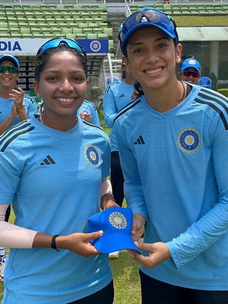 Harmanpreet Kaur laud Minnu Mani for excellend T20I debut series against Bangladesh jje