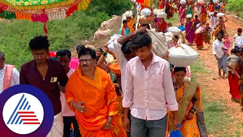 lack of rain special puja for rain in Yadagiri by swamiji at yadgiri rav