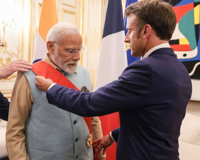 PM Modi awarded Legion of Honour, the highest French honour