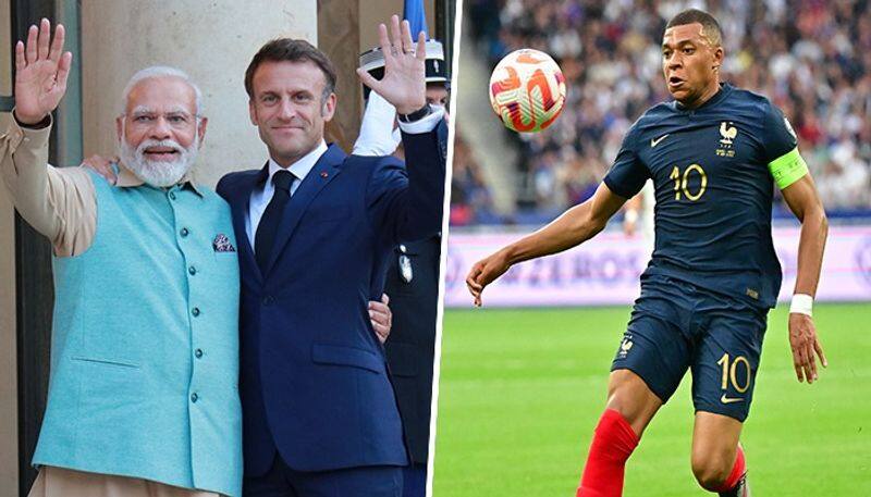 WATCH PM Modi highlights Kylian Mbappe's popularity in India; says French star 'superhit' among youth snt