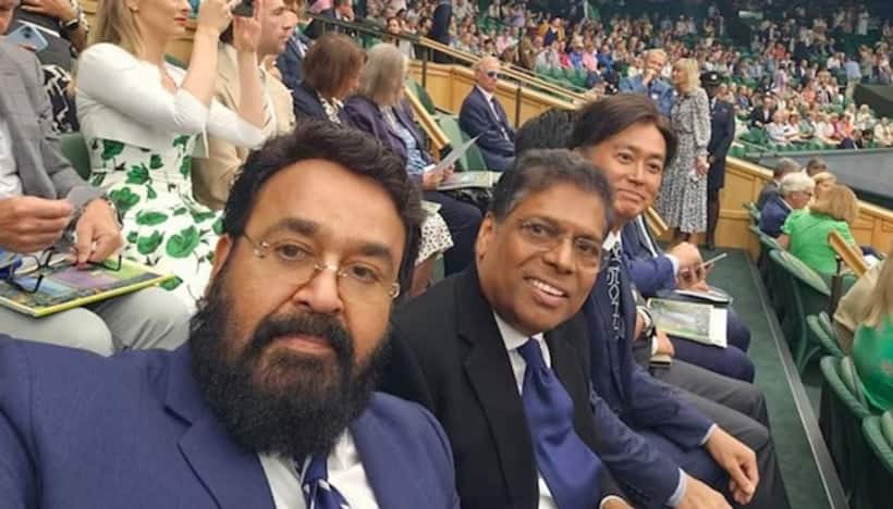 Mohanlal at Wimbledon 2023: Malayalam superstar enjoys match with his friends in London