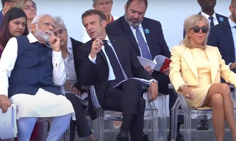 PM Modi France visit: పారిస్ లో బాస్టిల్ డే వేడుకల్లో పాల్గొన్న ప్రధాని మోడీ 