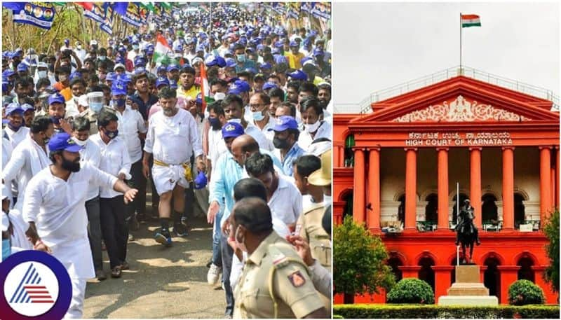 Deputy CM Shivakumar gets relief from HC in Mekedatu Foot march Covid 19 rules violation case sat