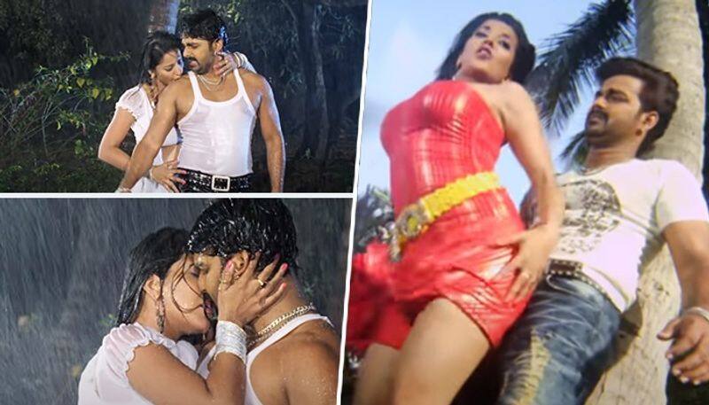 Monalisa SEXY video Bhojpuri actress Pawan Singh BOLD rain dance on Jag Hai Pa Jata goes VIRAL RBA 