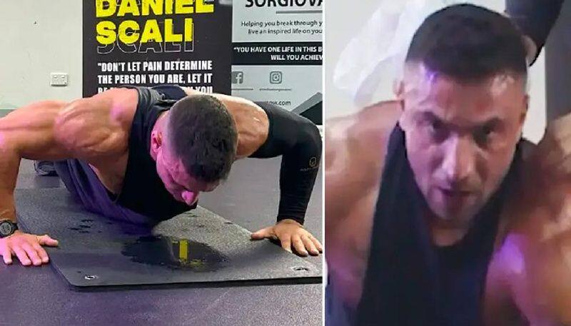 WATCH Australian athlete does 3,249 push ups in one hour; smashes the world record snt