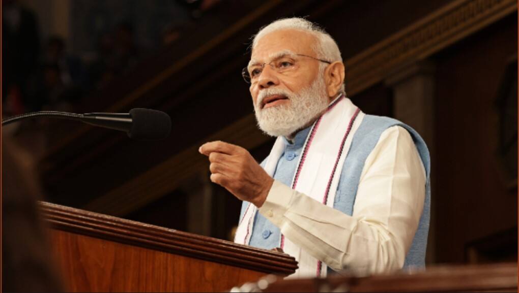 PM Narendra Modi React to INDIA grg