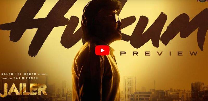 Rajinikanth starring jailer movie Hukum Second single promo released 