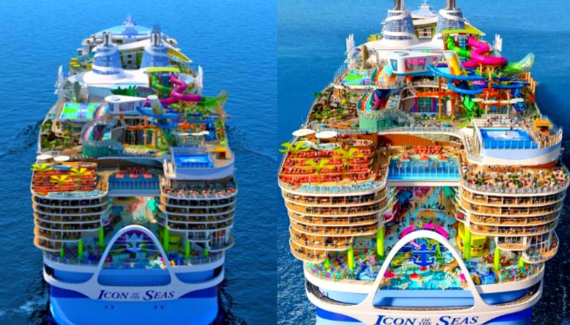 world s largest cruise ship, Icon of the seas is set to sail on its maiden journey starting January 27