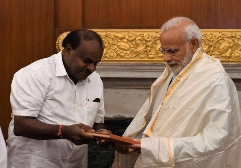 Not received any invitation from Opposition Meet or NDA says HD Kumaraswamy ckm