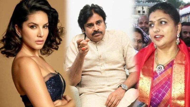 Actor Roja Compares Pawan Klayan With Sunny Leone Netizens angry suc