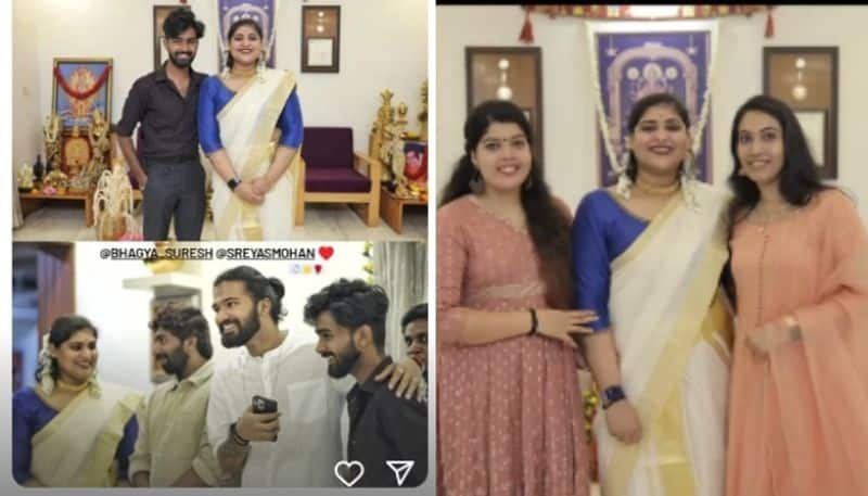 suresh gopi daughter bhagya share engagement photos nrn