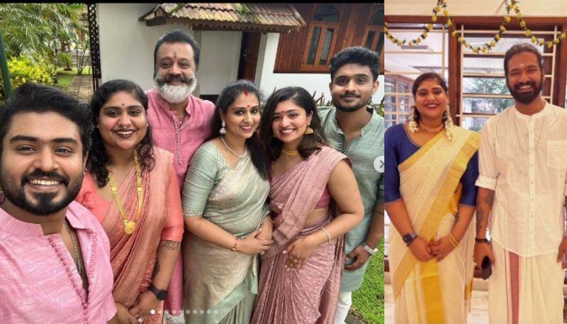 suresh gopi daughter bhagya share engagement photos nrn