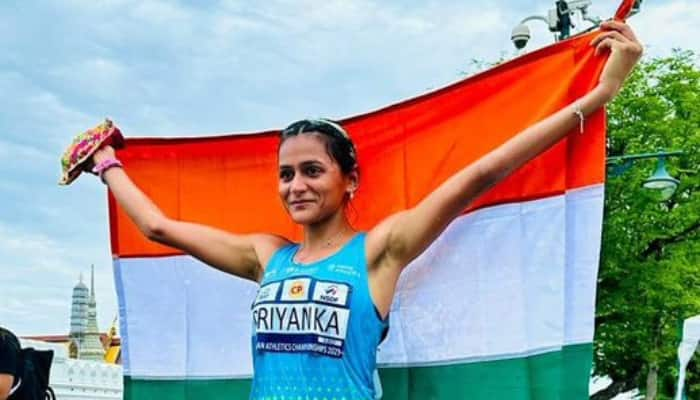 Paris Olympics 2024: Who is Priyanka Goswami? Indian athlete in action in the Women's 20km Racewalk final? RMA