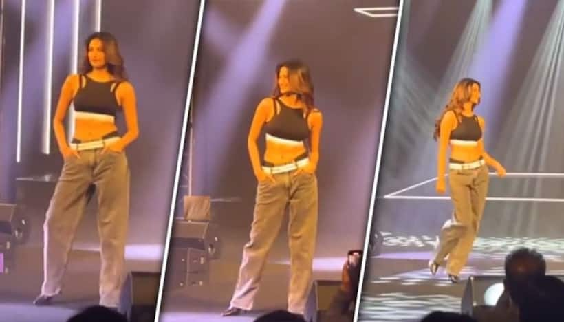 Palak Tiwari faces backlash for pathetic ramp walk in viral video from Calvin Klein event