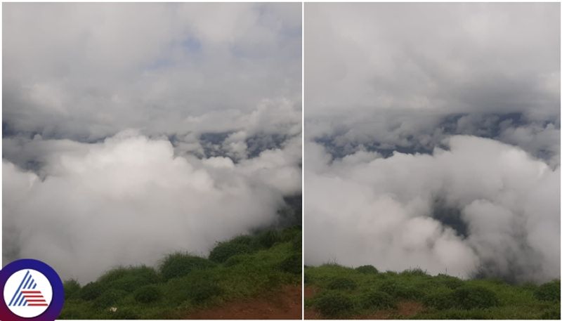 Come to Ballalarayana Durga to see rain clouds forming Mass at Ranizhari falls sat