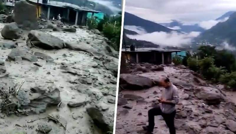 Himachal Pradesh: Cloudburst wreaks havoc in Kullu, several houses washed away; one dead WATCH AJR