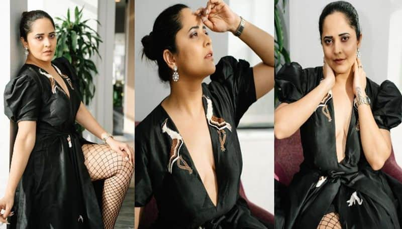 Anchor Anasuya Bharadwaj Stunning Stills and glamour Show in trendy wear NSK