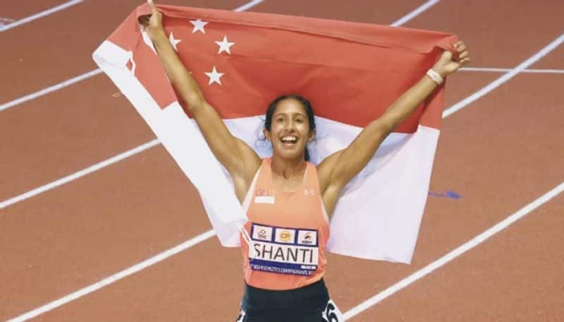 Singapore Sprint Goddess Shanti Pereria scored two gold in Asian Athletic Championship 2023