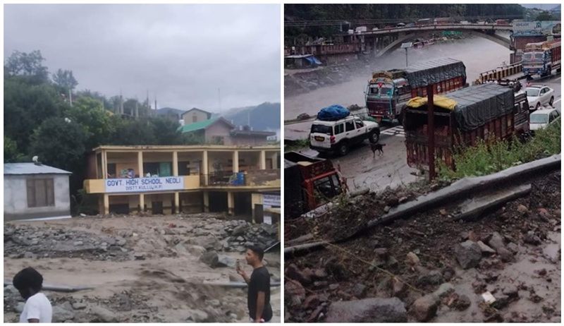 Cloud burst in Himachal Pradesh Kayas village of Kullu Ganga close to danger mark in Haridwar san