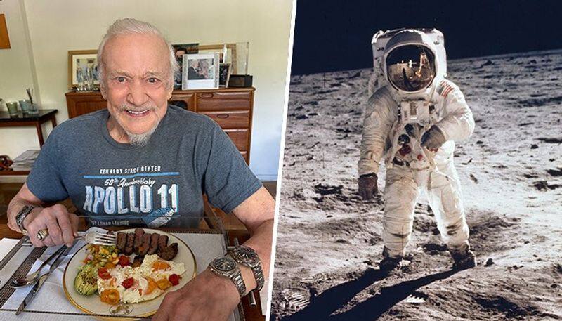 Buzz Aldrin, second man on moon, celebrates Apollo 11's 54th anniversary with special steak and eggs meal snt