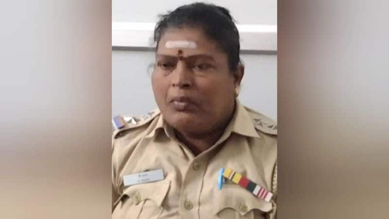 lady sub inspector arrested for bribe issue in trichy